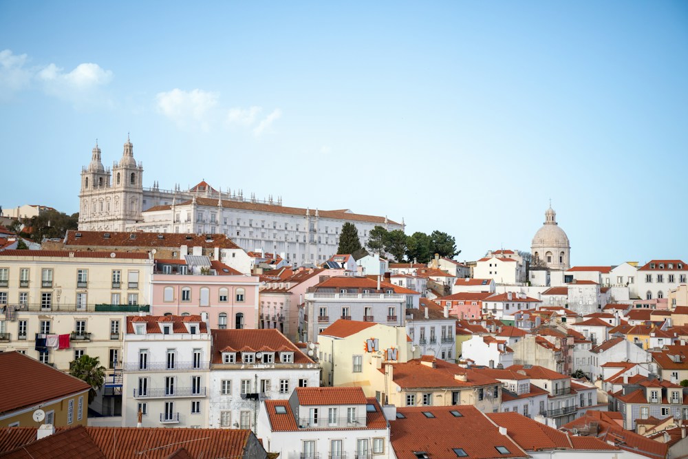 Arquitetura histórica e paisagem urbana de Lisboa, em Portugal